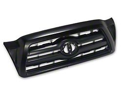 OPR Upper Replacement Grille; Black and Gray (05-11 Tacoma)