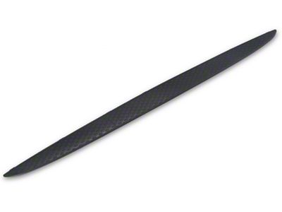 OPR Grille Moulding; Matte Black (07-09 Tundra)