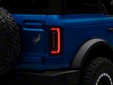 Oracle Flush Mount LED Tail Lights; Black Housing; Tinted Lens (21-25 Bronco w/ Factory Halogen Tail Lights)