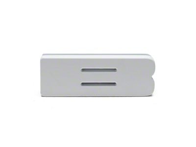 Oracle Illuminated White LED Letter Badge; Matte White; B (Universal; Some Adaptation May Be Required)