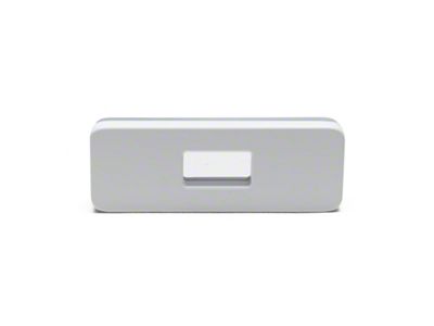 Oracle Illuminated White LED Letter Badge; Matte White; O (Universal; Some Adaptation May Be Required)