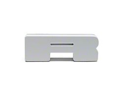 Oracle Illuminated White LED Letter Badge; Matte White; R (Universal; Some Adaptation May Be Required)