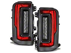 Oracle Flush Style LED Tail Lights; Black Housing; Red Lens (21-26 Bronco w/ Factory LED Tail Lights, Excluding Raptor)