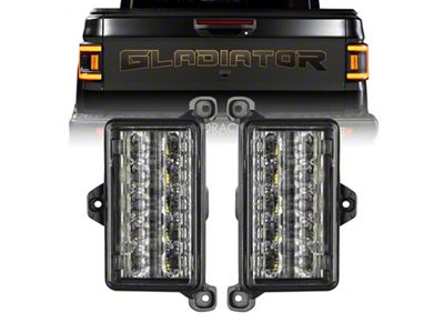 Oracle Dual Function Amber/White Reverse LED Modules for Flush Tail Lights (20-25 Jeep Gladiator JT)
