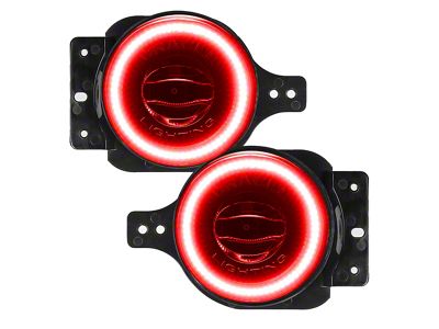 Oracle High Performance 20W LED Fog Lights with Red Halo (20-25 Jeep Gladiator JT Sport)