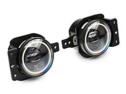 Oracle High Performance 20W LED Fog Lights with White Halo (20-25 Jeep Gladiator JT Sport)