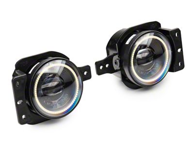 Oracle High Performance 20W LED Fog Lights with White Halo (20-25 Jeep Gladiator JT Sport)