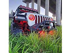 Oracle Oculus Bi-LED Projector Headlights with ColorSHIFT Halo; Black Housing; Clear Lens (20-26 Jeep Gladiator JT)