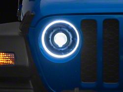 Oracle Oculus Bi-LED Projector Headlights; Graphite Metallic Housing; Clear Lens (20-26 Jeep Gladiator JT)