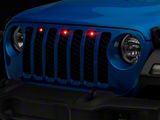 Oracle Pre-Runner Style LED Grille Light Kit; Red (20-26 Jeep Gladiator JT)