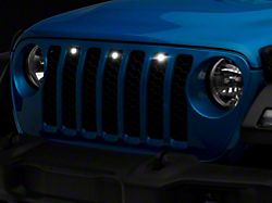 Oracle Pre-Runner Style LED Grille Light Kit; White (20-25 Jeep Gladiator JT)