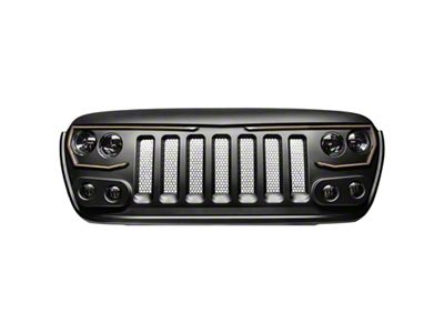 Oracle Vector PRO Series II Full LED Grille; Black (20-25 Jeep Gladiator JT)