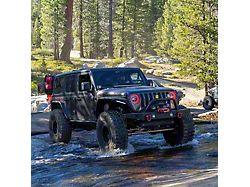 Oracle Waterproof Surface Mount LED Halo Headlight Kit; ColorSHIFT; BC1 Bluetooth Controller (20-24 Jeep Gladiator JT)