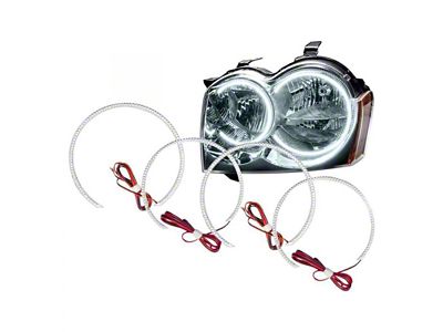 Oracle LED Headlight Halo Kit; White (05-10 Jeep Grand Cherokee WK)