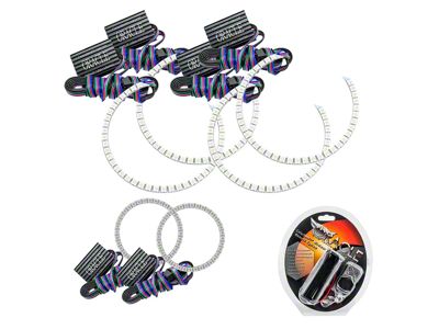 Oracle LED Headlight Triple Halo Kit; ColorSHIFT (11-13 Jeep Grand Cherokee WK2)