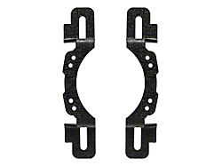 Oracle LED Fog Light Adapter Brackets for Steel Bumpers (13-18 Jeep Wrangler JK Hard Rock, Rubicon X, 10th Anniversary Editions; 18-25 Jeep Wrangler JL Rubicon)