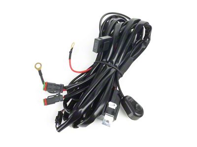 Oracle Dual Deutsch DTM 40A Relay Wiring Harness with Illuminated Switch