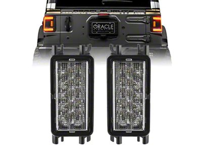 Oracle Dual Function Amber/White Reverse LED Modules for Flush Tail Lights (18-25 Jeep Wrangler JL)