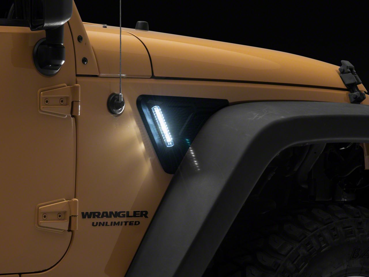 Oracle Jeep Wrangler Sidetrack LED Fender Lights 5873-504