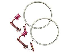 Oracle Waterproof Surface Mount LED Halo Headlight Kit; Red (18-24 Jeep Wrangler JL)