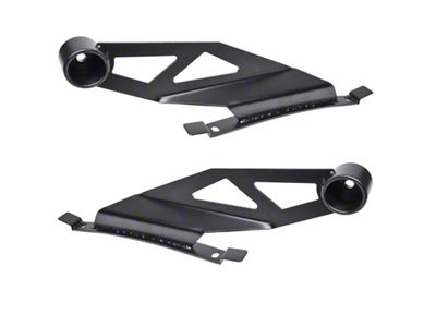 Oracle Brackets; Curved 50 in. LED Light Bar Brackets, Black (07-14 Tundra)