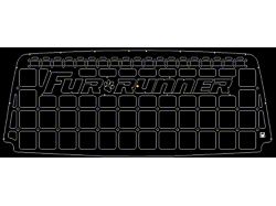 Orange Boxx Fabrication Rear Hatch Cover Box Type MOLLE Panel with Fur Runner Cutout; Matte Black (03-09 4Runner)