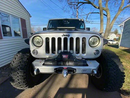 Rival 2007-2026 Jeep Wrangler 2020-2026 Jeep Gladiator Front Aluminum Bumper main image 1