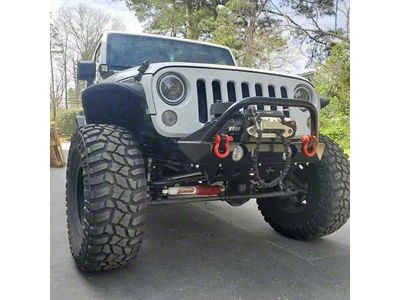 Outta Hand Fabrication Insanity Front Bumper with Grille Guard (07-18 Jeep Wrangler JK)