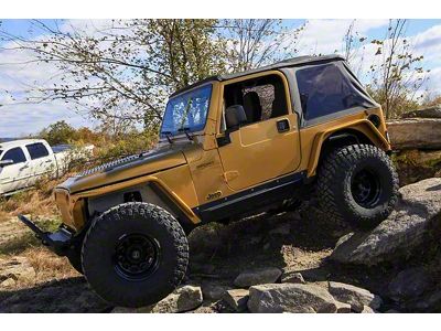 Outta Hand Fabrication Insanity Rock Sliders (04-06 Jeep Wrangler TJ Unlimited)