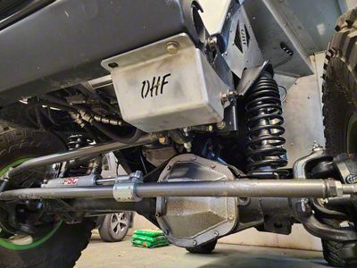 Outta Hand Fabrication Steering Box Skid Plate (97-06 Jeep Wrangler TJ)
