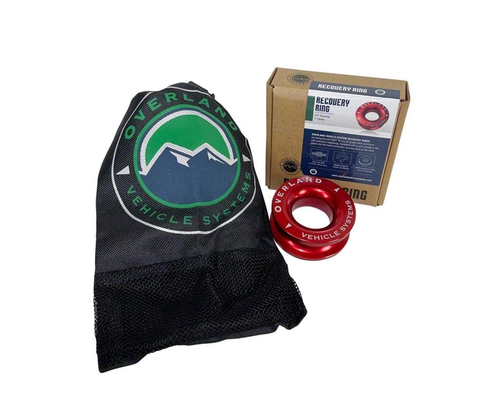 Overland Vehicle Systems Jeep Gladiator 2.50-Inch Recovery Ring; 10,000 ...