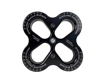 Overland Vehicle Systems R.D.L. 8-Inch Recovery Distribution Link; 45,000 lb.