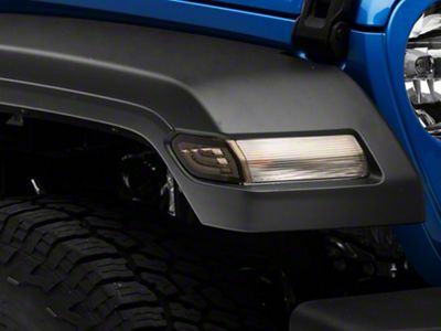 LED Side Marker Lights; Smoked (20-25 Jeep Gladiator JT)