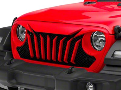 Titus Grille; Unpainted (20-25 Jeep Gladiator JT)