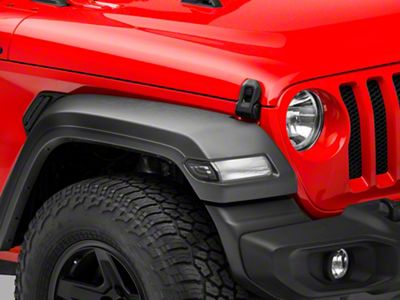 LED Side Marker Lights; Smoked (18-25 Jeep Wrangler JL)