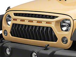 Mohave Grille; Unpainted (07-18 Jeep Wrangler JK)