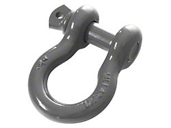 Overland Vehicle Systems 3/4-Inch Recovery Shackle; Gray 
