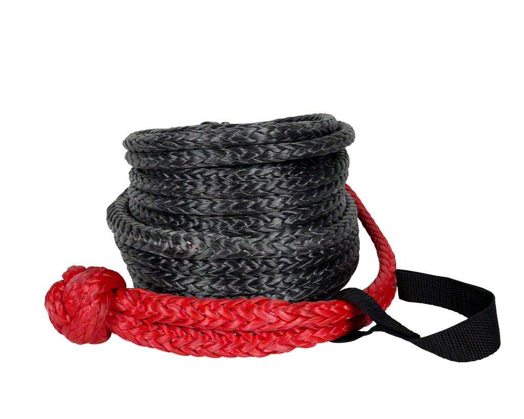 Overland Vehicle Systems Titan 3/8Inch x 99Foot Brute Recovery Winch Line with Synthetic Soft