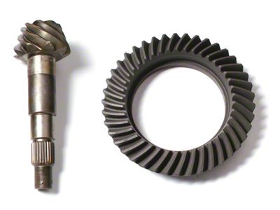 Alloy USA Dana 30 Front Axle/35 Rear Axle Ring and Pinion Gear Kit; 3.73 Gear Ratio (97-06 Jeep Wrangler TJ, Excluding Rubicon)