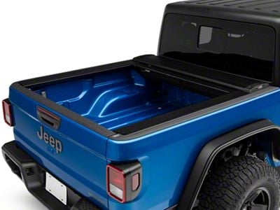 Pace Edwards Full Metal JackRabbit Retractable Bed Cover; Matte Black (20-25 Jeep Gladiator JT)