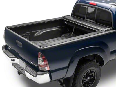 Pace Edwards SwitchBlade Retractable Bed Cover; Gloss Black with ArmorTek Vinyl Deck (05-15 Tacoma)