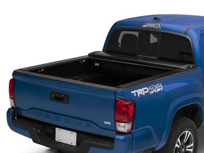 Pace Edwards SwitchBlade Retractable Bed Cover; Gloss Black with ArmorTek Vinyl Deck (16-23 Tacoma)