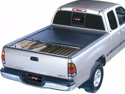 Pace Edwards JackRabbit Retractable Bed Cover; Gloss Black (07-21 Tundra)