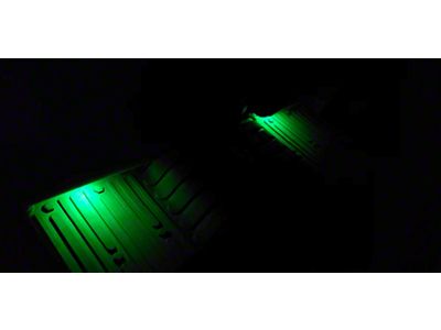 Paragoptics OEM Footwell Ambient Lighting Retrofit Kit; True Green (20-25 Jeep Gladiator JT)