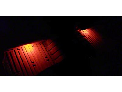 Paragoptics OEM Footwell Ambient Lighting Retrofit Kit; Amber (18-25 Jeep Wrangler JL)