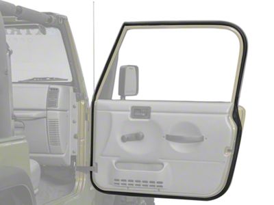 Door Seal; Passengers Side (97-06 Jeep Wrangler TJ)