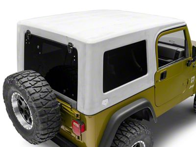 Patriot Fastbacks Recon Solid Hard Top; Textured Black (97-06 Jeep Wrangler TJ, Excluding Unlimited)