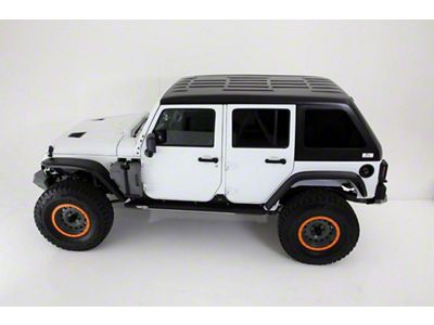 Patriot Fastbacks Victory Fastback Solid Hard Top; Primer (07-18 Jeep Wrangler JK 4-Door)