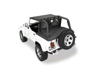 Cab Curtain; Black Diamond (03-06 Jeep Wrangler TJ)