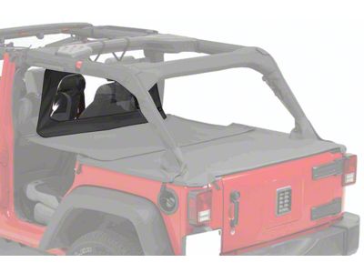 Cab Curtain; Black Diamond (07-18 Jeep Wrangler JK 4-Door)